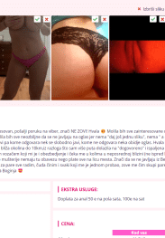 Devojka trazi unapred pare…